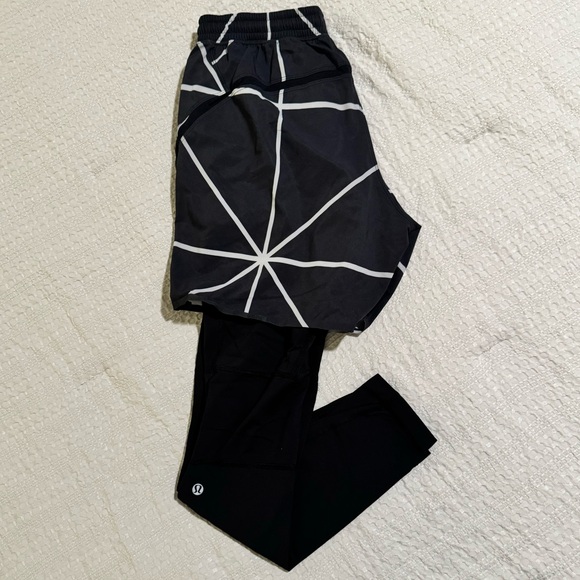 Lululemon 2-in-1 Shorts w/ Tights - Picture 3 of 5